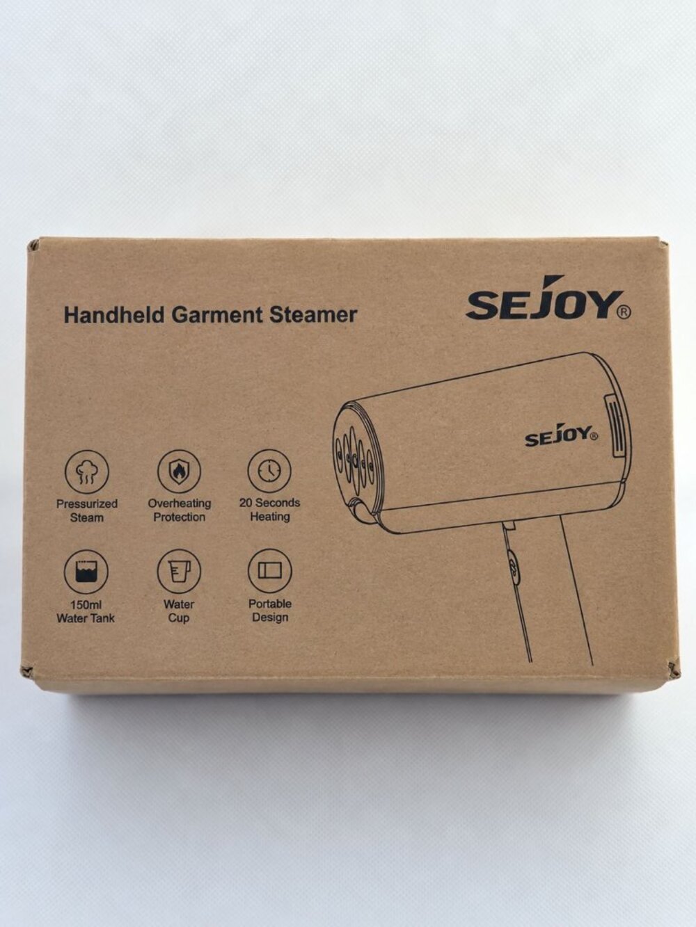 Handheld Garment Steamer-Sejoy-Fast Heating-Portable-New